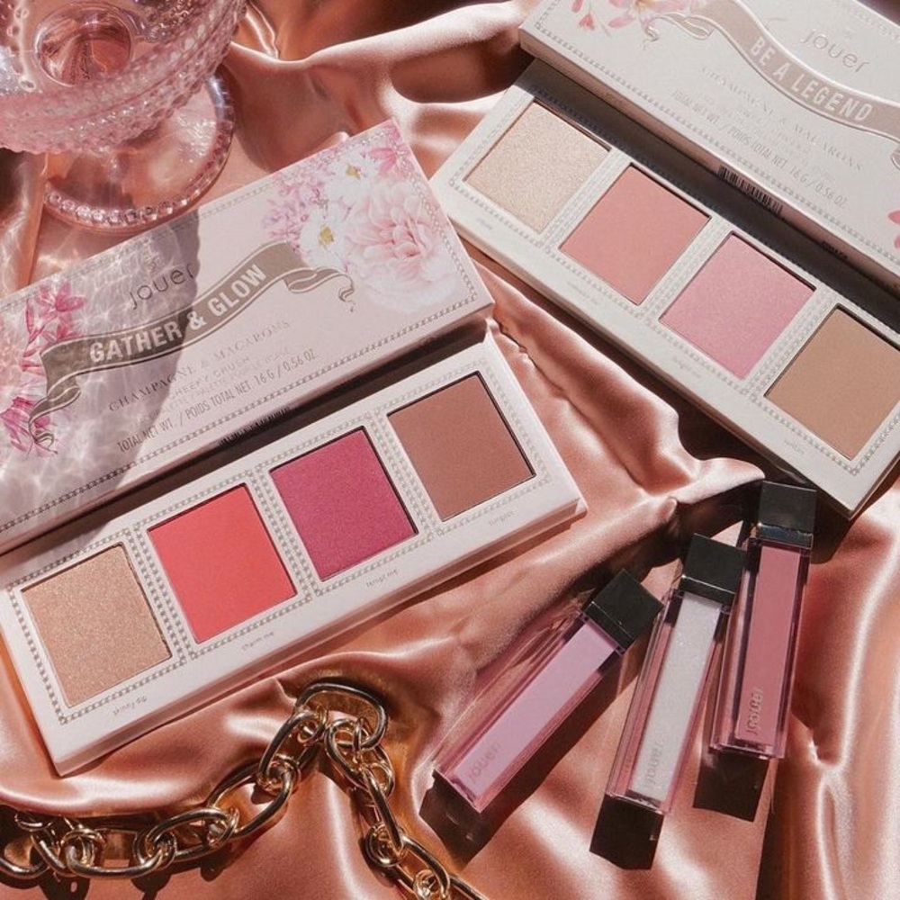Jouer Cosmetics Champagne & Macarons Féministe Sheer Pigment Lip Gloss - Picture 9 of 16